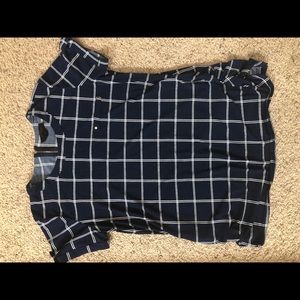 Stretchy dressy maternity top